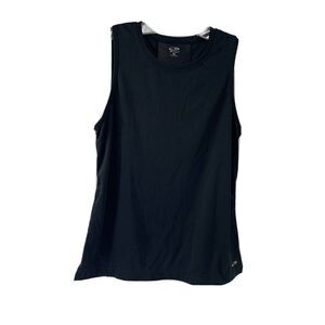 Champion C9 Black Sleeveless Vented Athletic Top M